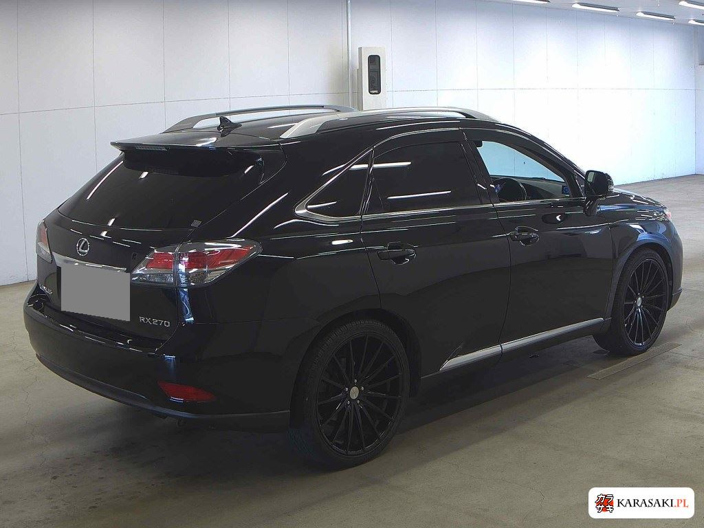 Lexus RX 2013 z aukcji japońskiej