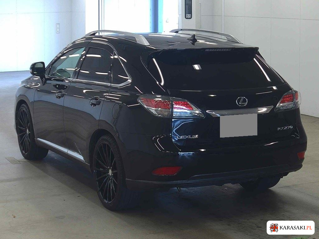 Lexus RX 2013 z aukcji japońskiej