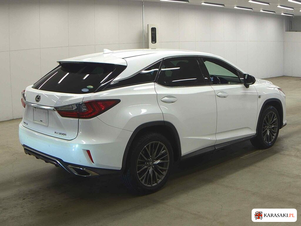 Lexus RX 2017 z aukcji japońskiej