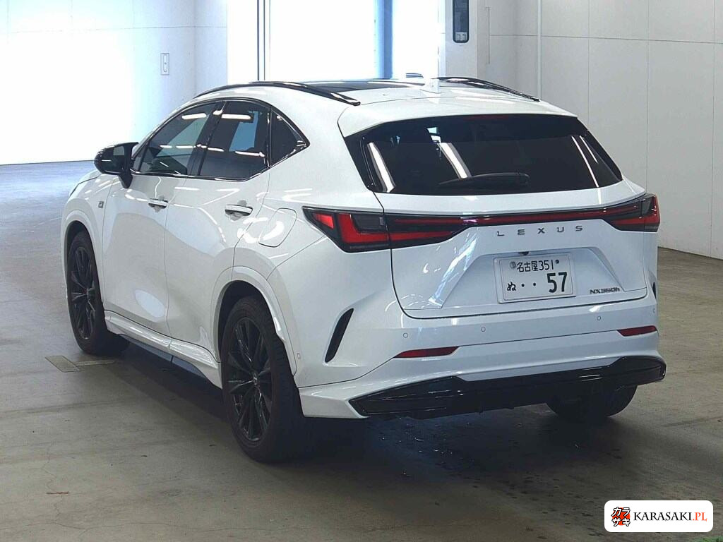 Lexus NX 2023 z aukcji japońskiej