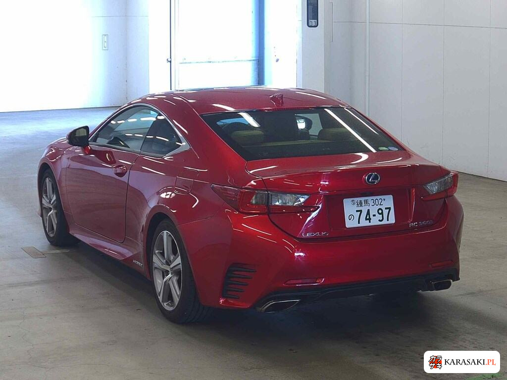 Lexus RC 2015 z aukcji japońskiej
