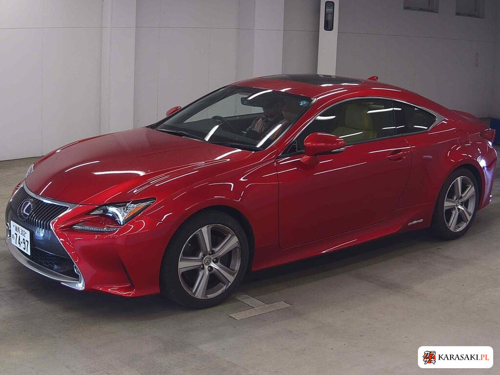 Lexus RC 2015 z aukcji japońskiej