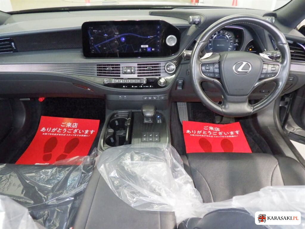 Lexus LS 2023 z aukcji japońskiej