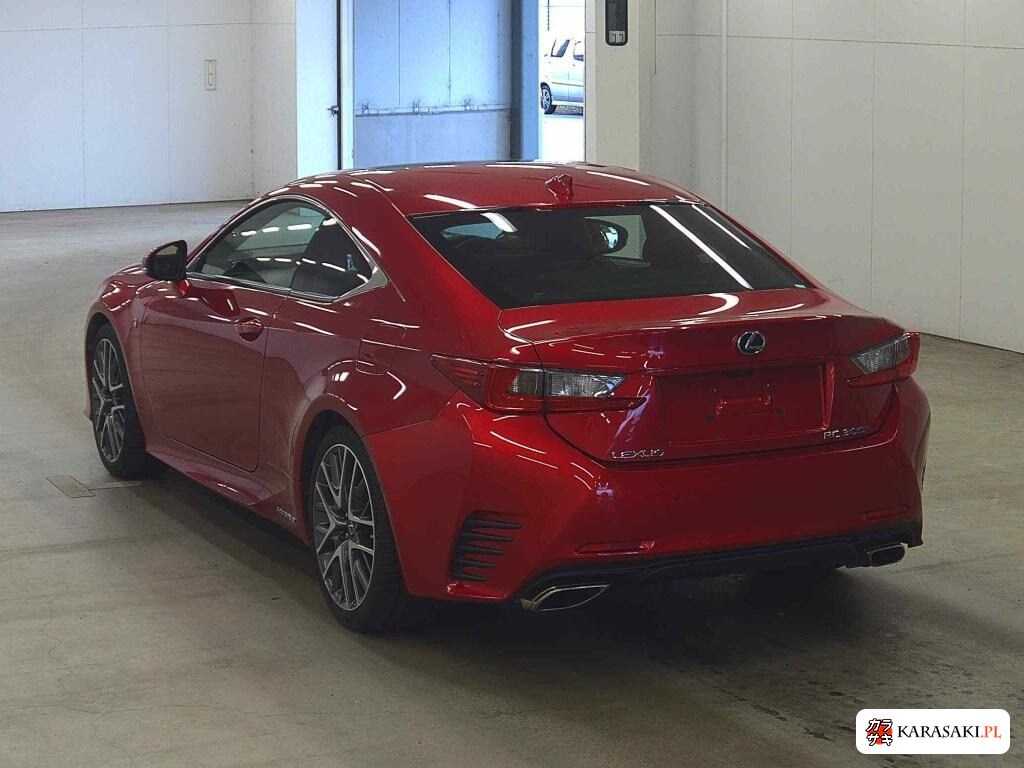 Lexus RC 2018 z aukcji japońskiej