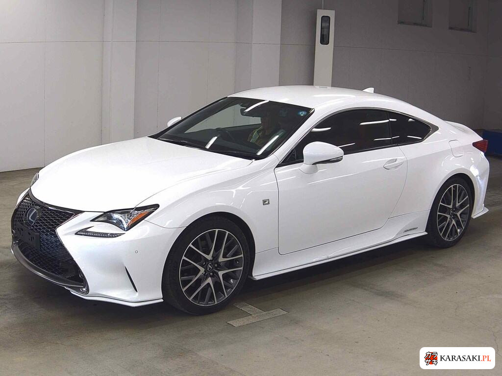 Lexus RC 2014 z aukcji japońskiej