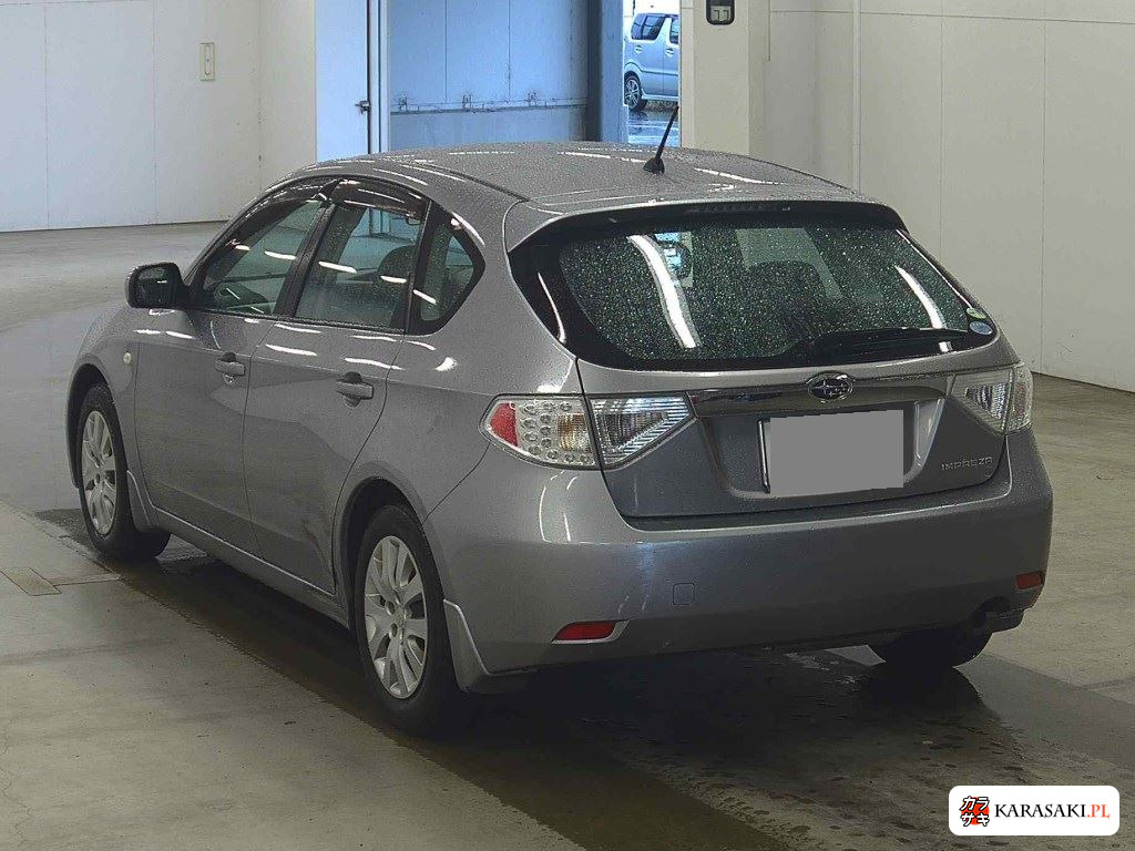 Subaru Impreza 2008 z aukcji japońskiej