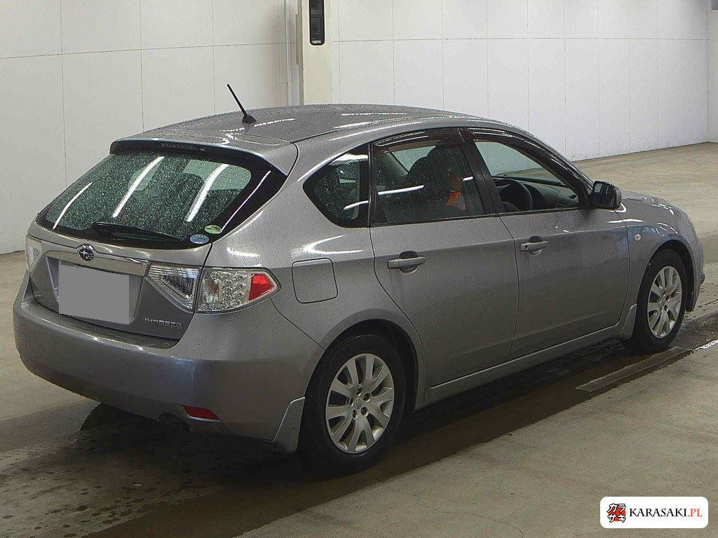 Subaru Impreza 2008 z aukcji japońskiej