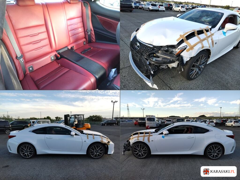 Lexus RC 2014 z aukcji japońskiej