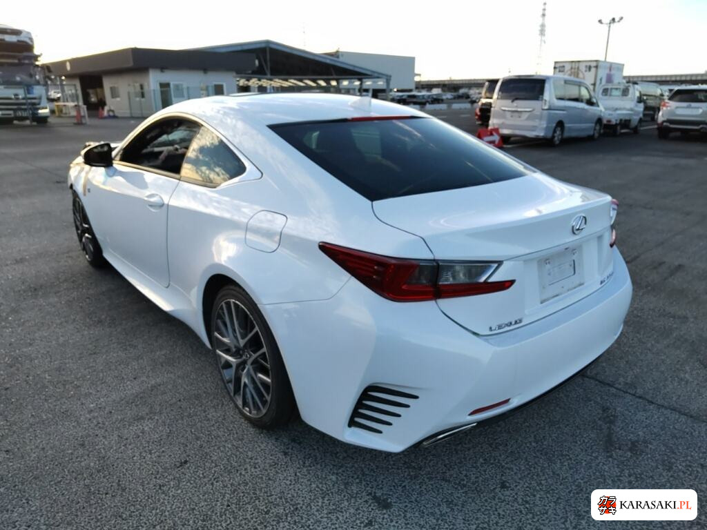 Lexus RC 2014 z aukcji japońskiej