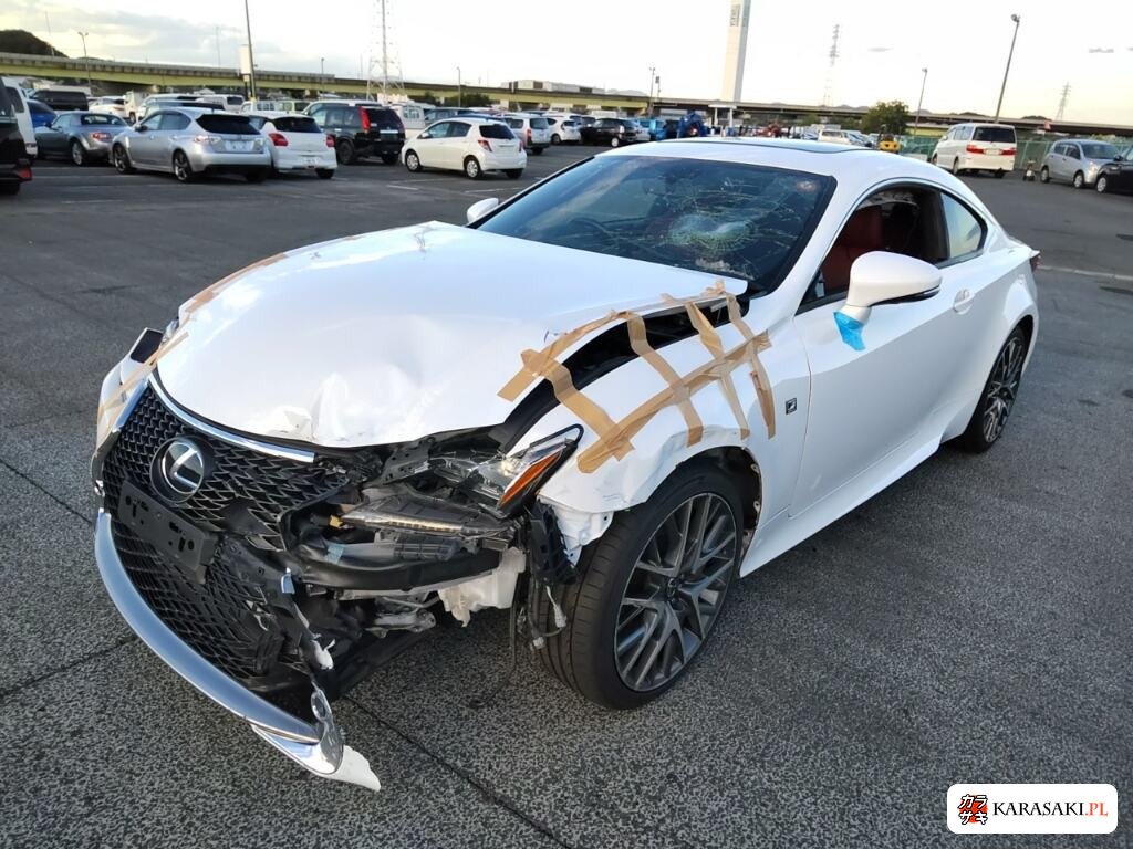 Lexus RC 2014 z aukcji japońskiej