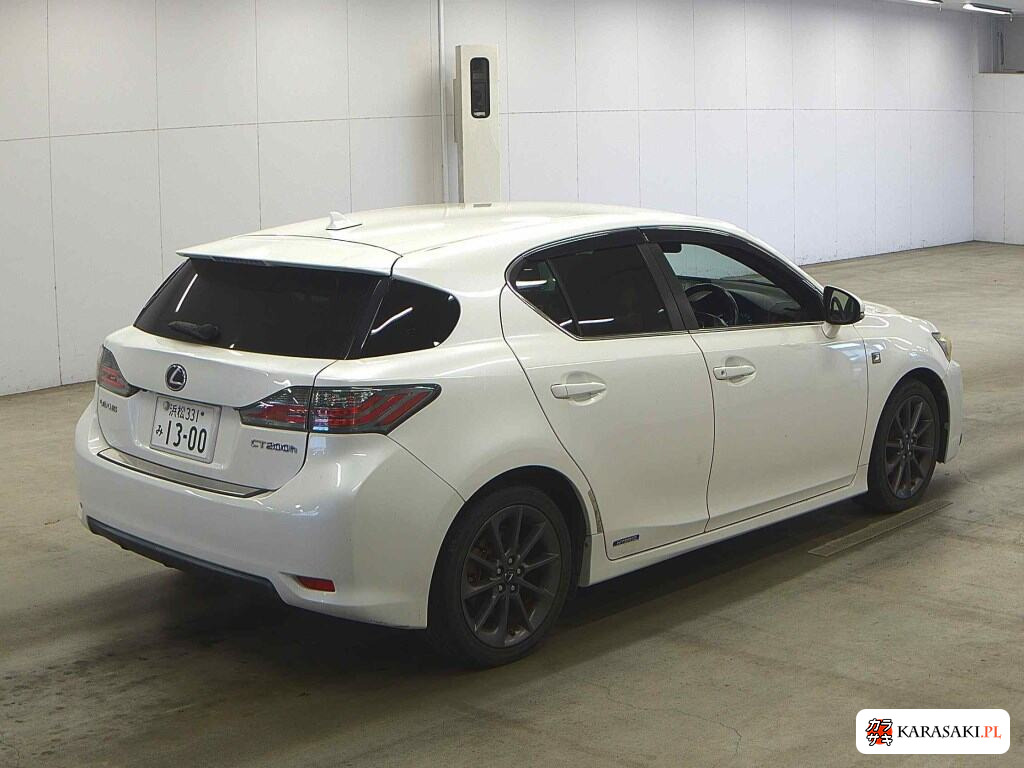 Lexus CT 2011 z aukcji japońskiej