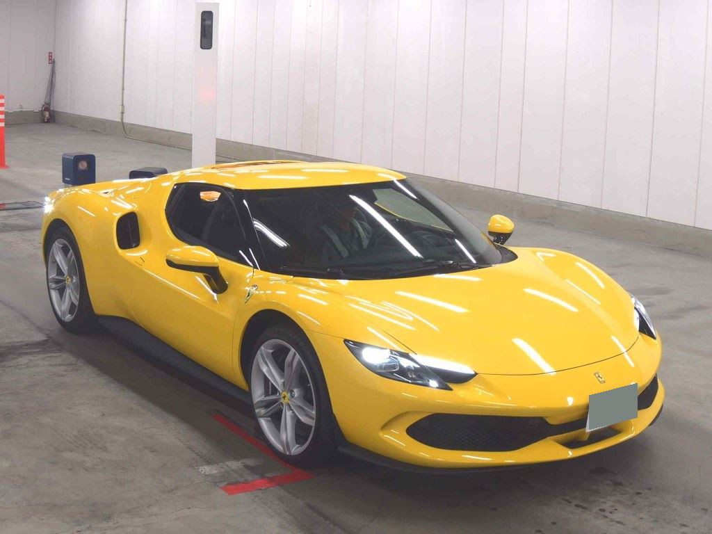 Ferrari 296GTB 2025 from a Japanese auction