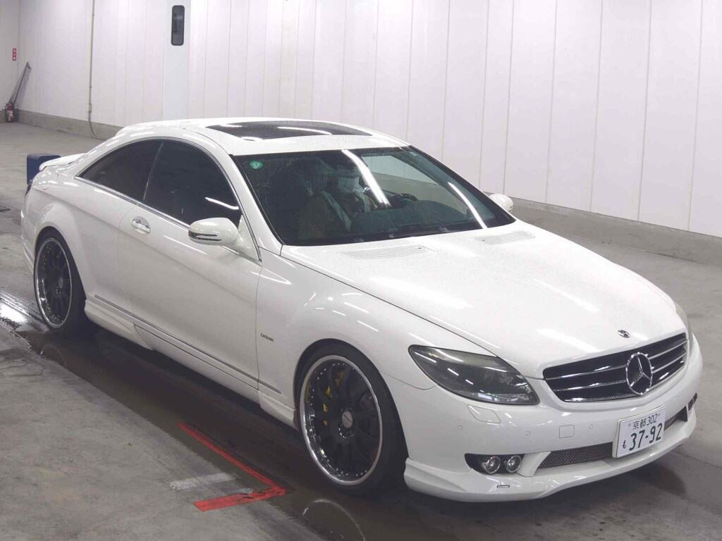 Mercedes Benz CL 2009 z aukcji japońskiej
