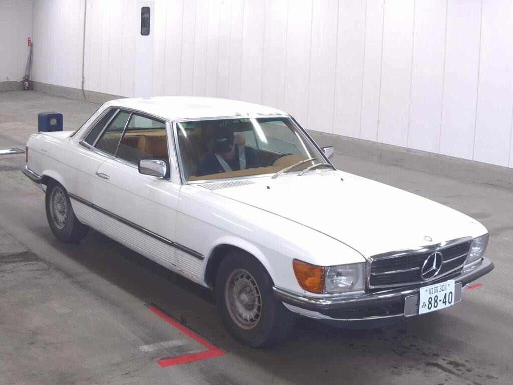 Mercedes Benz SL 1976 z aukcji japońskiej