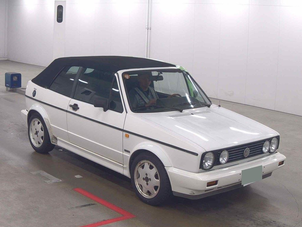 Volkswagen Golf Cabrio 1992 z aukcji japońskiej