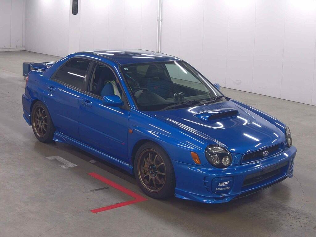 Subaru Impreza WRX 2001 z aukcji japońskiej