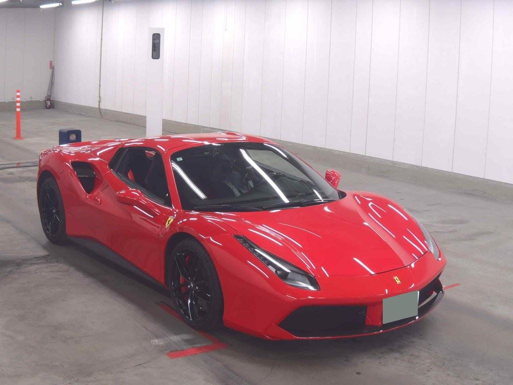 Ferrari 488 Spider 2017 z aukcji japońskiej