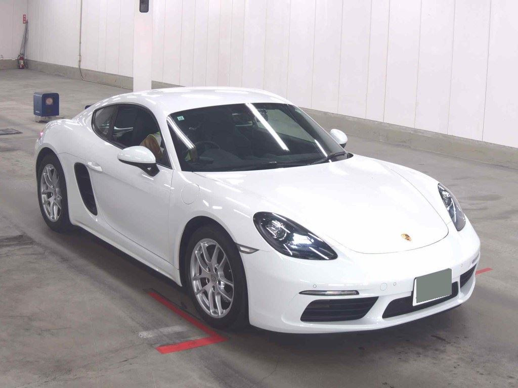 Porsche 718 Cayman 2019 z aukcji japońskiej