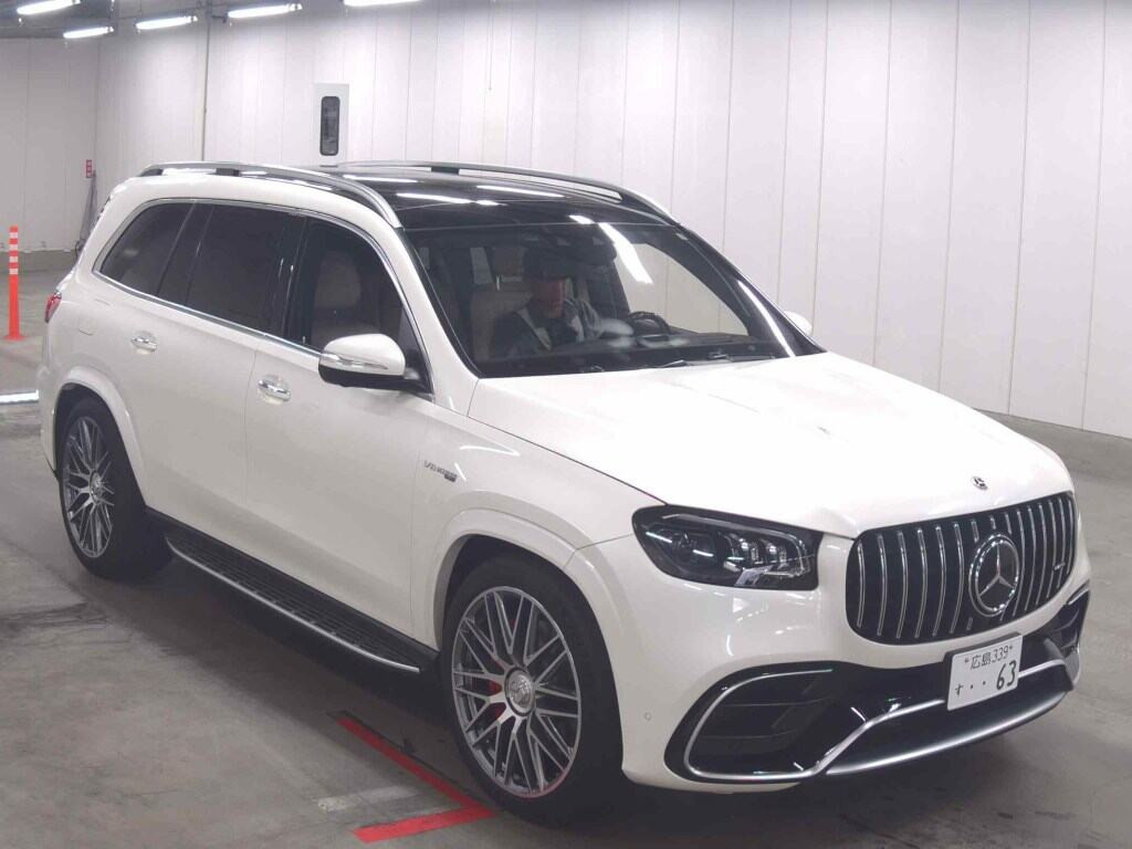 Mercedes AMG GLS 2023 z aukcji japońskiej