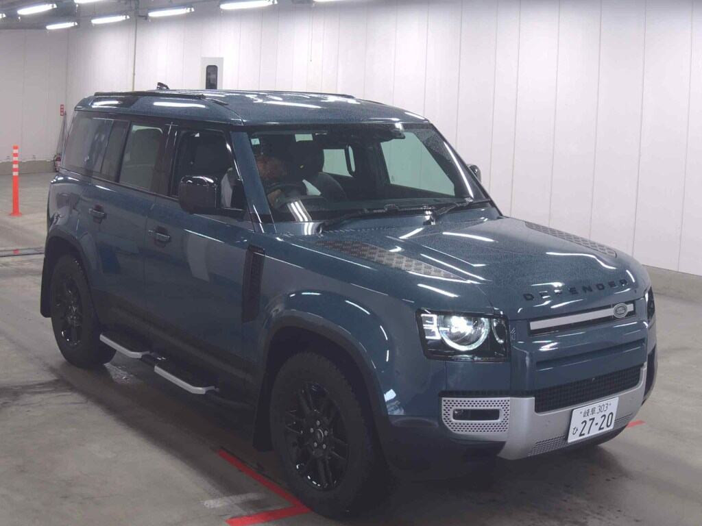 Land Rover Defender 2023 from a Japanese auction