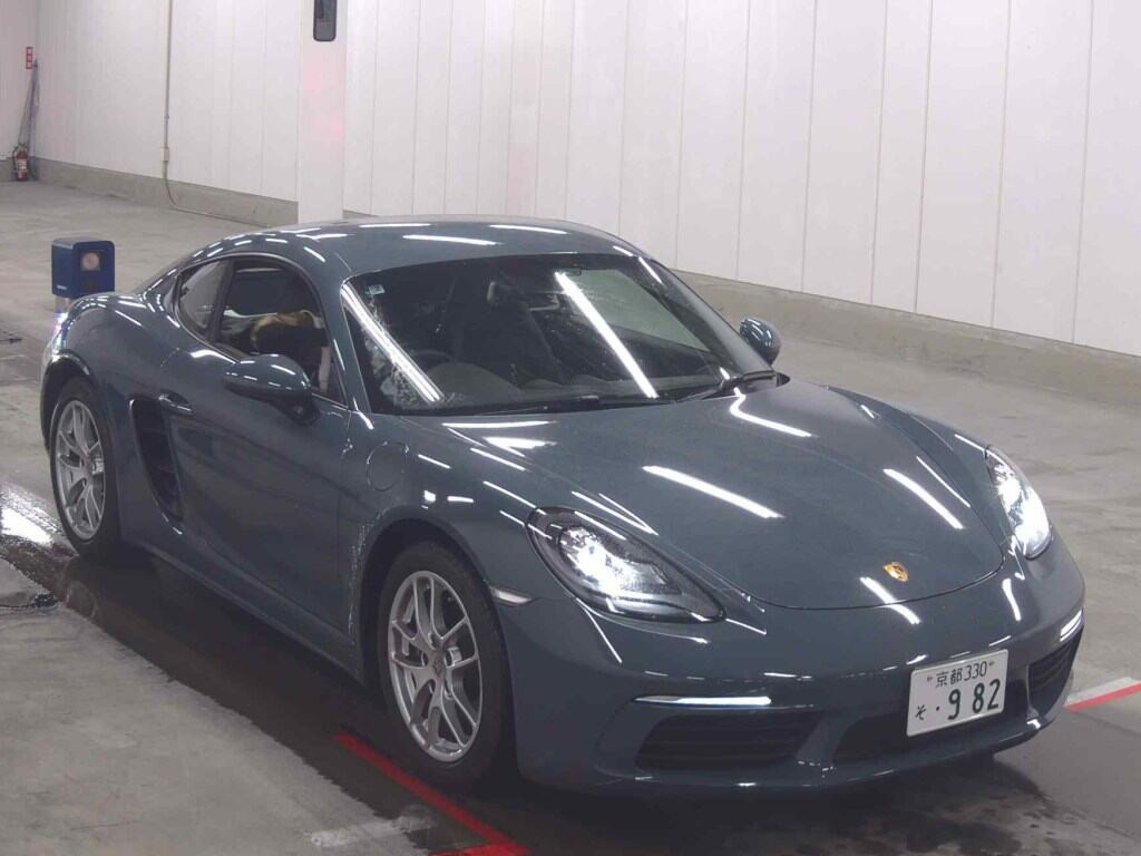 Porsche 718 Cayman 2017 z aukcji japońskiej