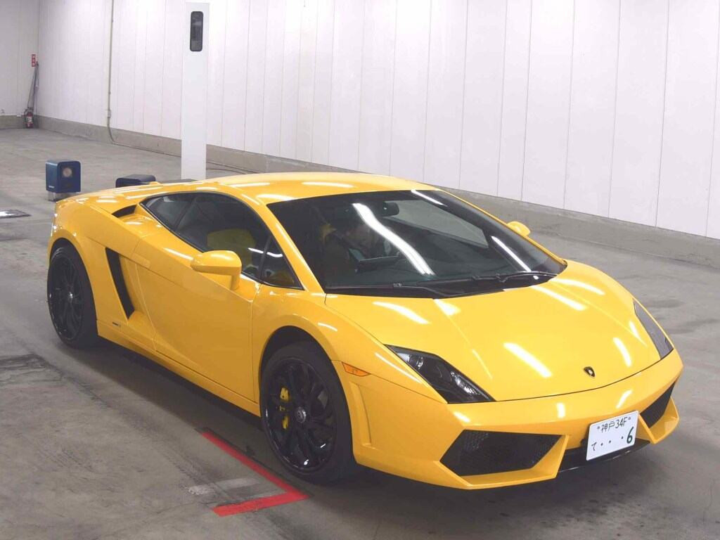 Lamborghini Gallardo 2008 z aukcji japońskiej