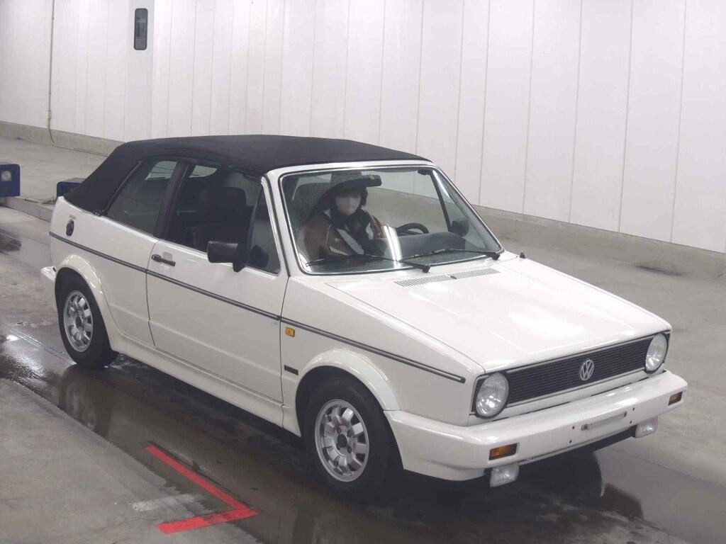 Volkswagen Golf Cabrio 1992 z aukcji japońskiej