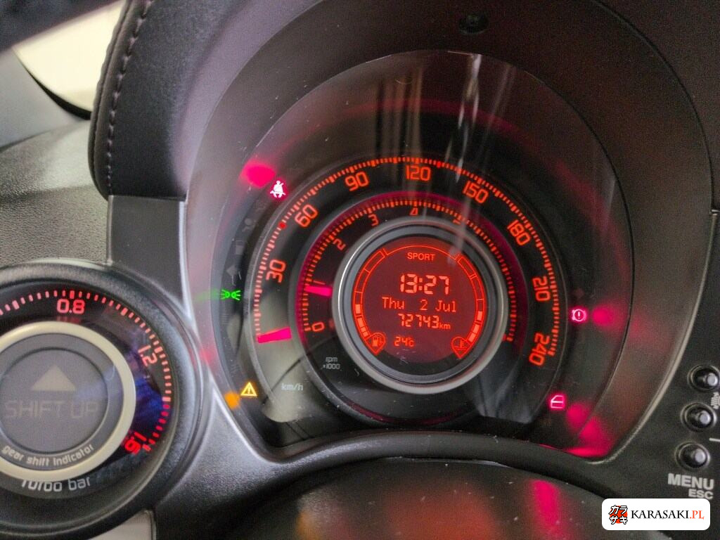 2013 Abarth 500 Base Grade 6