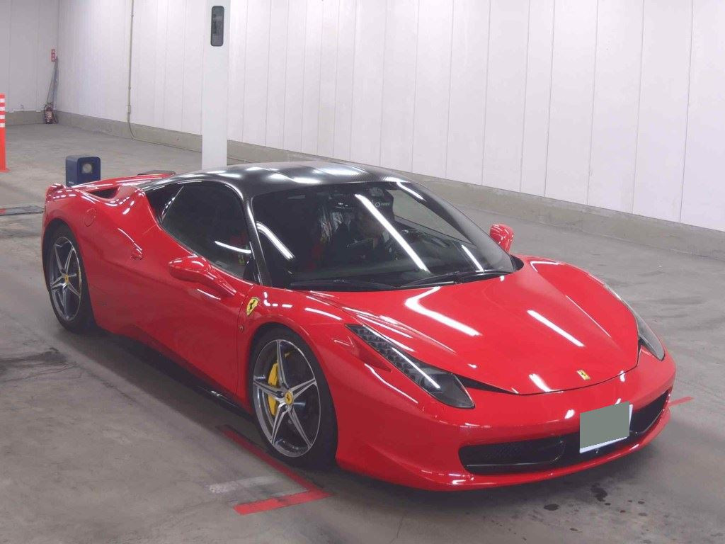 Ferrari 458 Italia 2017 z aukcji japońskiej