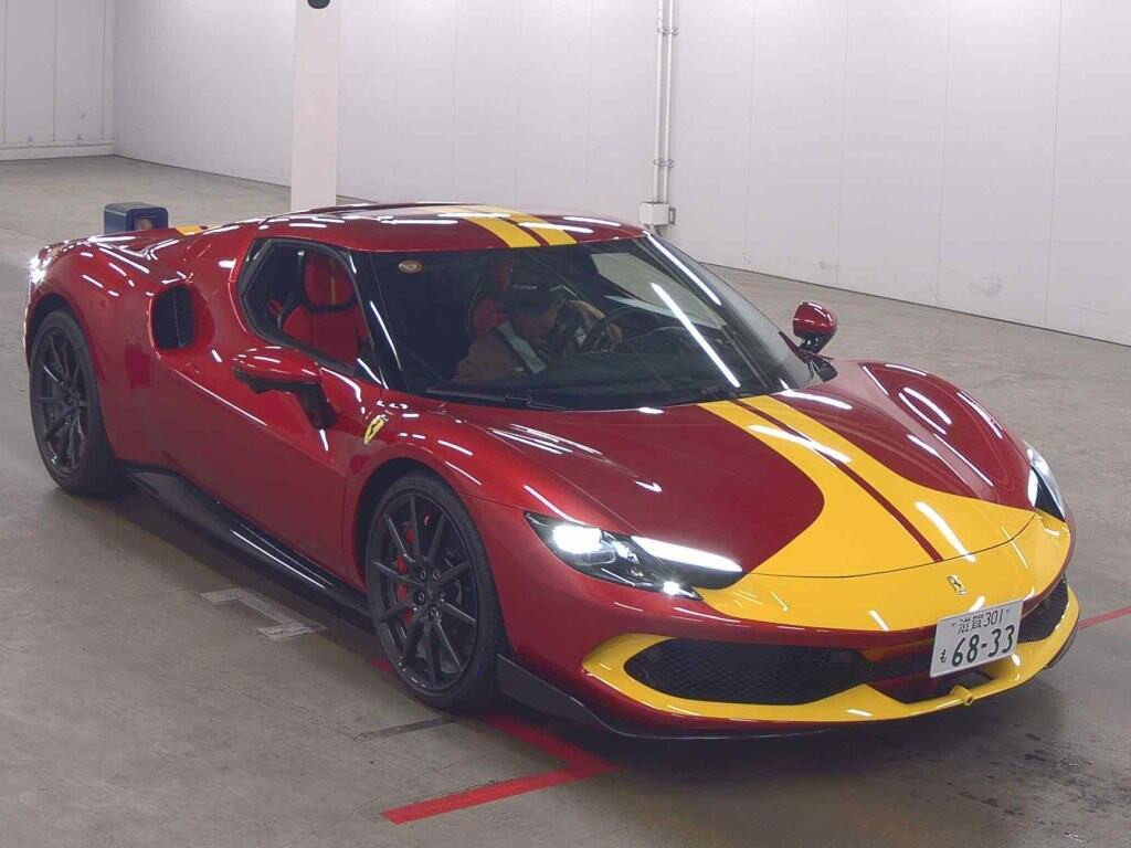Ferrari 296GTB 2023 z aukcji japońskiej