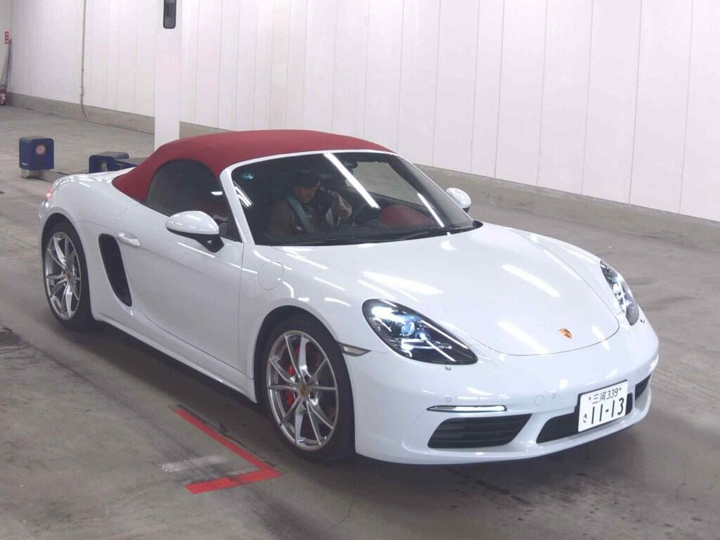 Porsche 718 Boxster 2017 z aukcji japońskiej