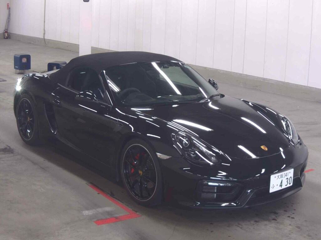 Porsche Boxster 2015 z aukcji japońskiej
