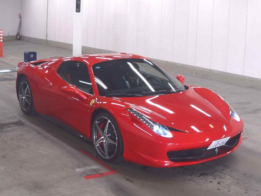 Ferrari 458 Spider 2015 z aukcji japońskiej