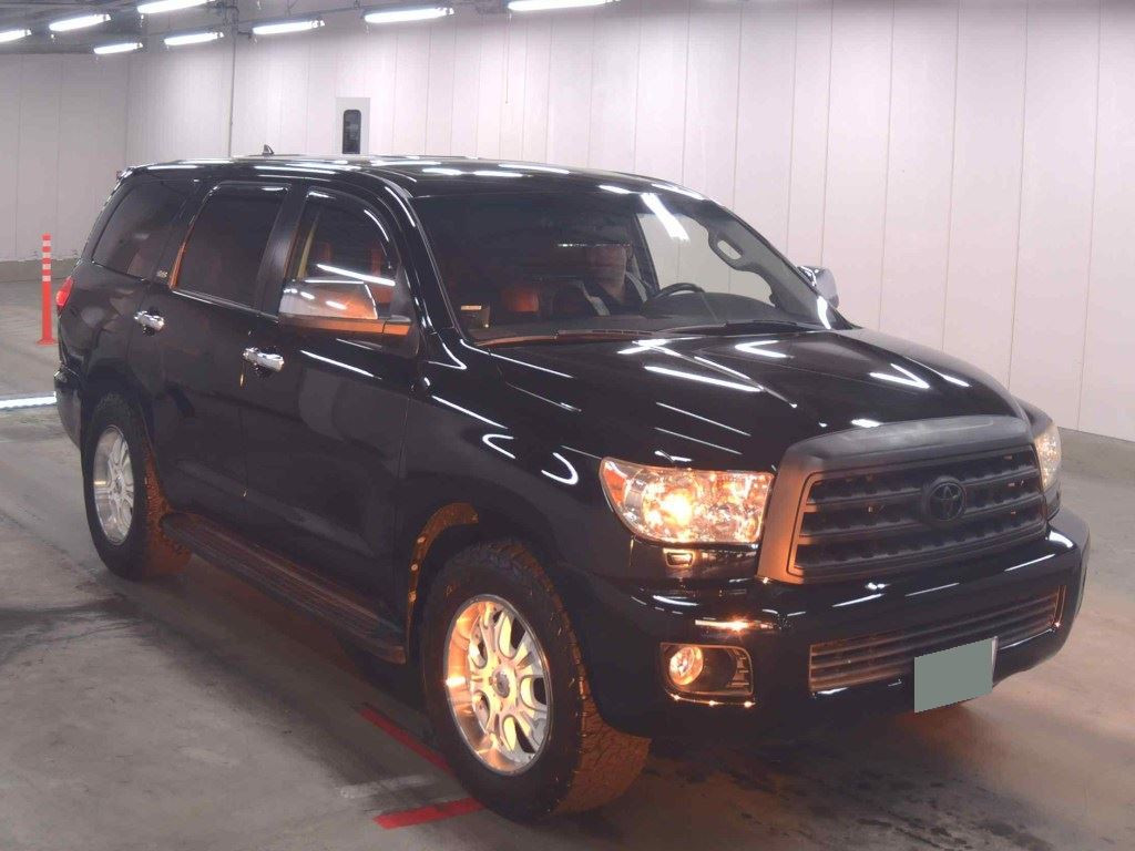 America Toyota Sequoia 2013 z aukcji japońskiej