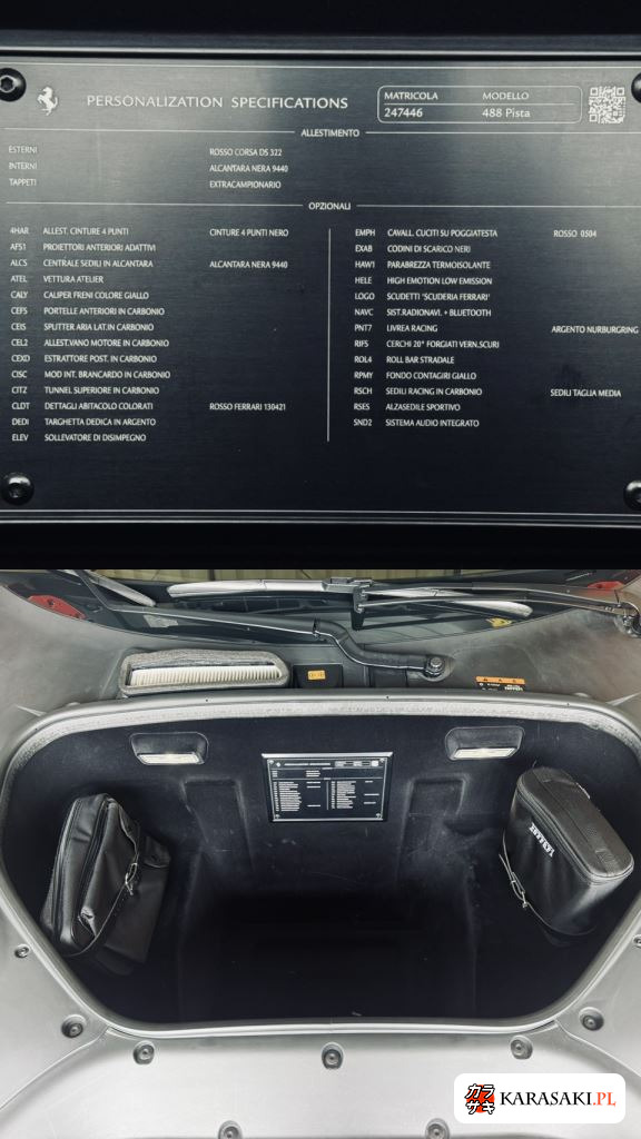2019 Ferrari 488 Pista Base Grade 13