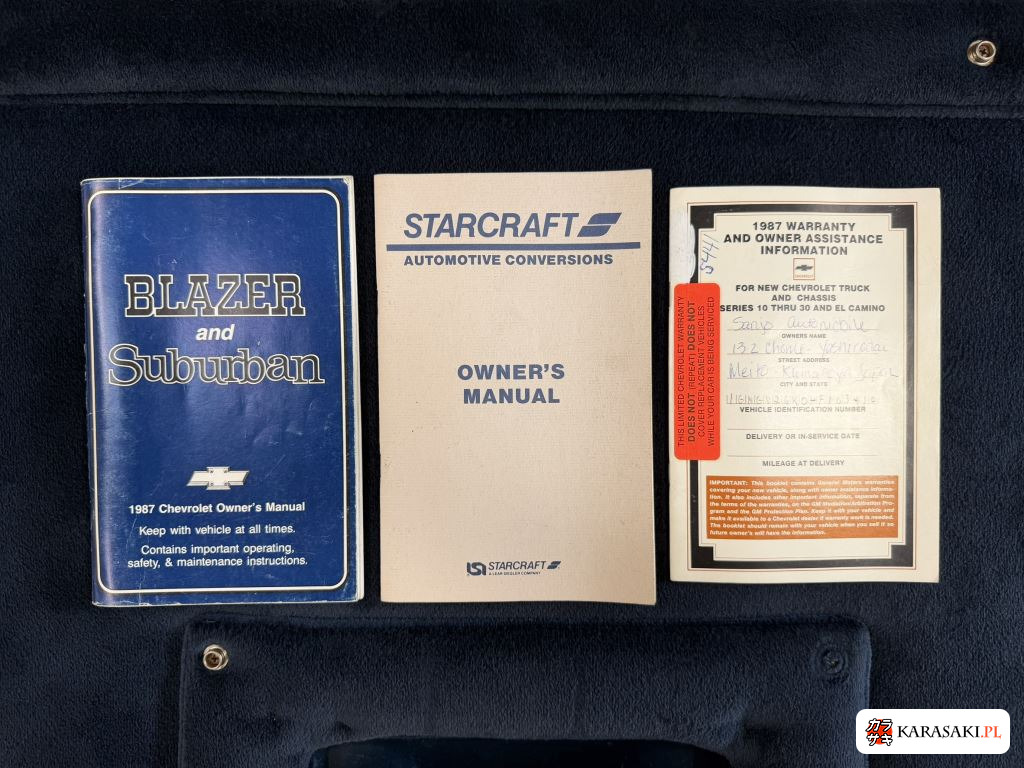 1987 Chevrolet Suburban 4WD 10