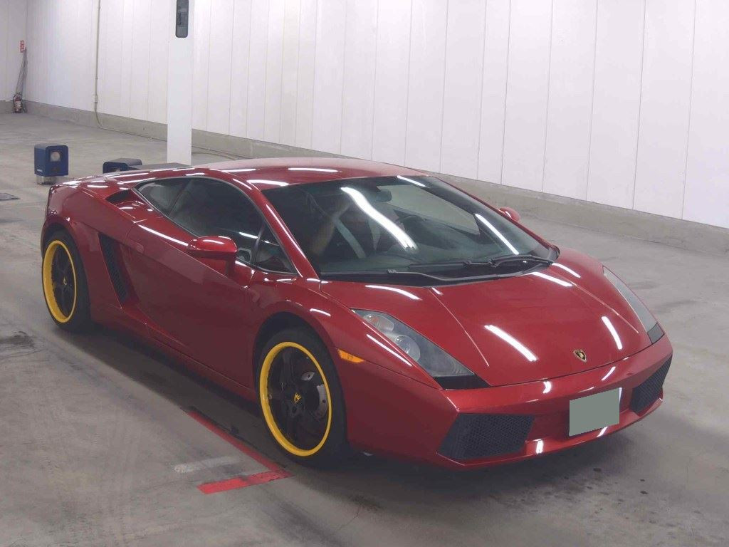 Lamborghini Gallardo 2007 z aukcji japońskiej