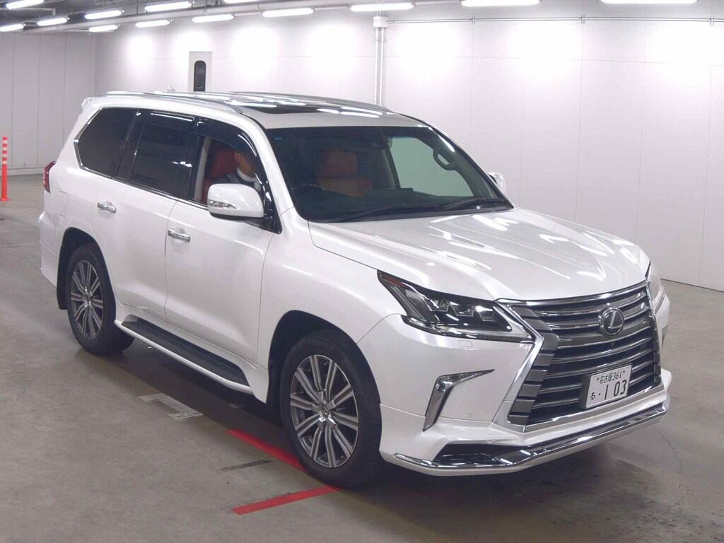 Lexus LX 2016 z aukcji japońskiej