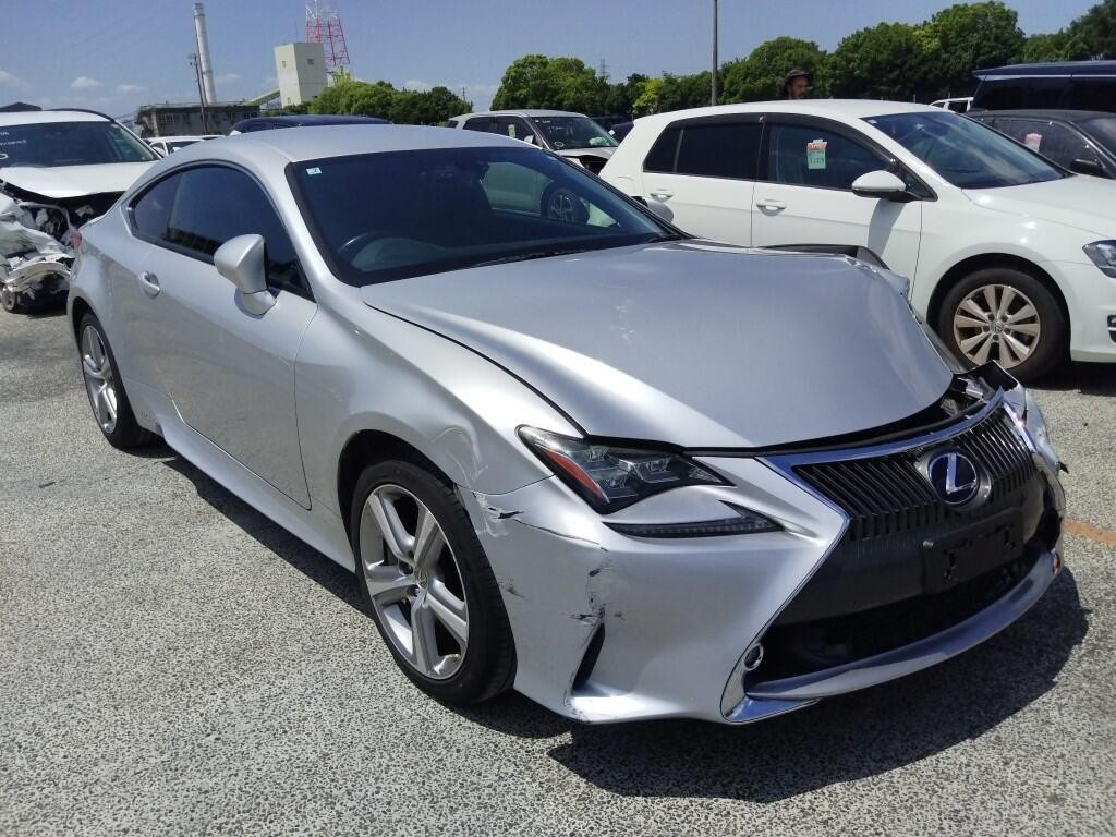 Lexus RC 2015 z aukcji japońskiej