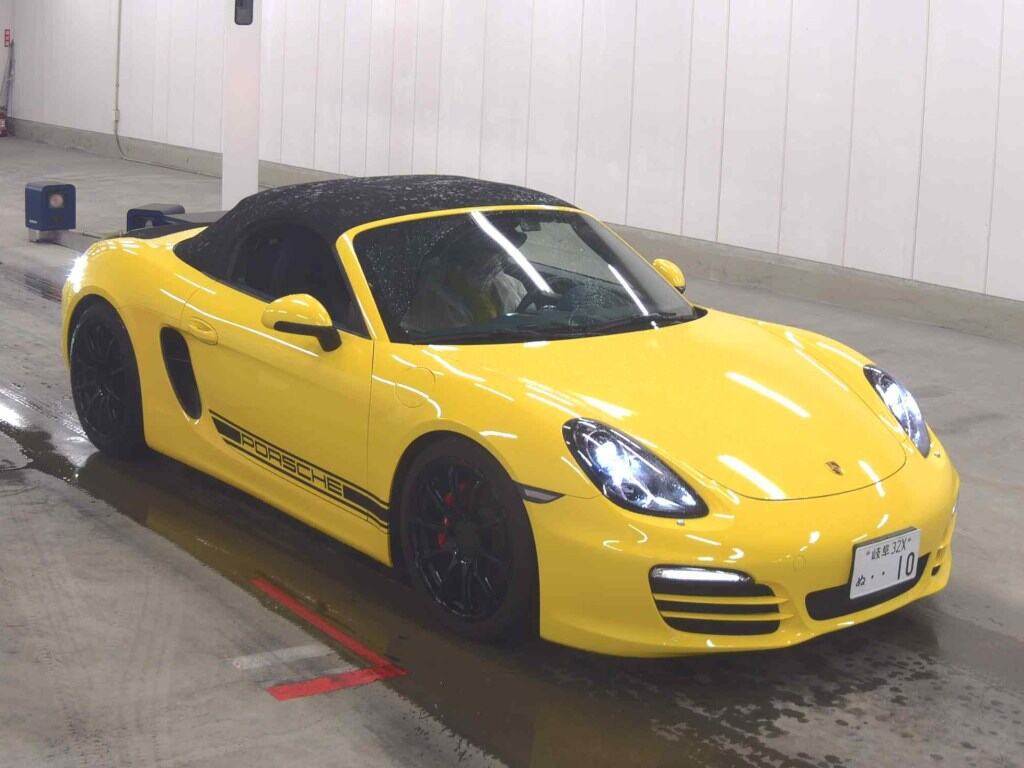 Porsche Boxster 2012 z aukcji japońskiej
