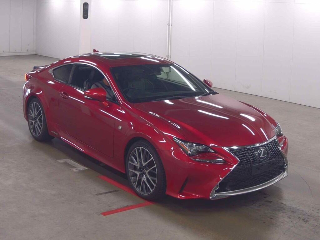 Lexus RC 2018 z aukcji japońskiej