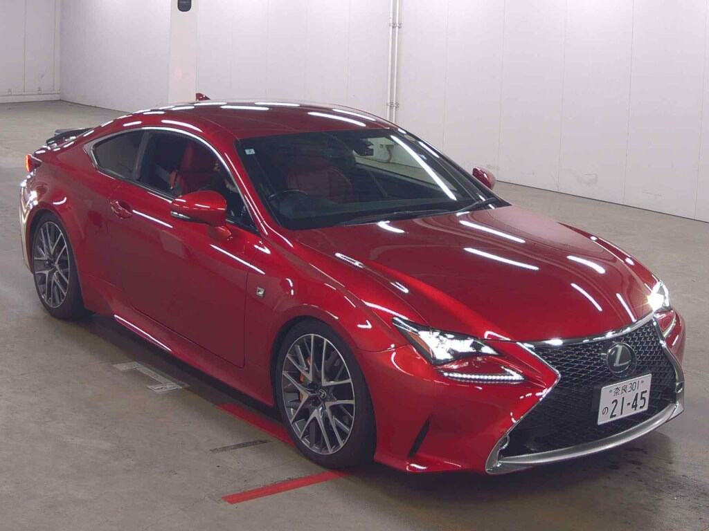 Lexus RC 2017 z aukcji japońskiej