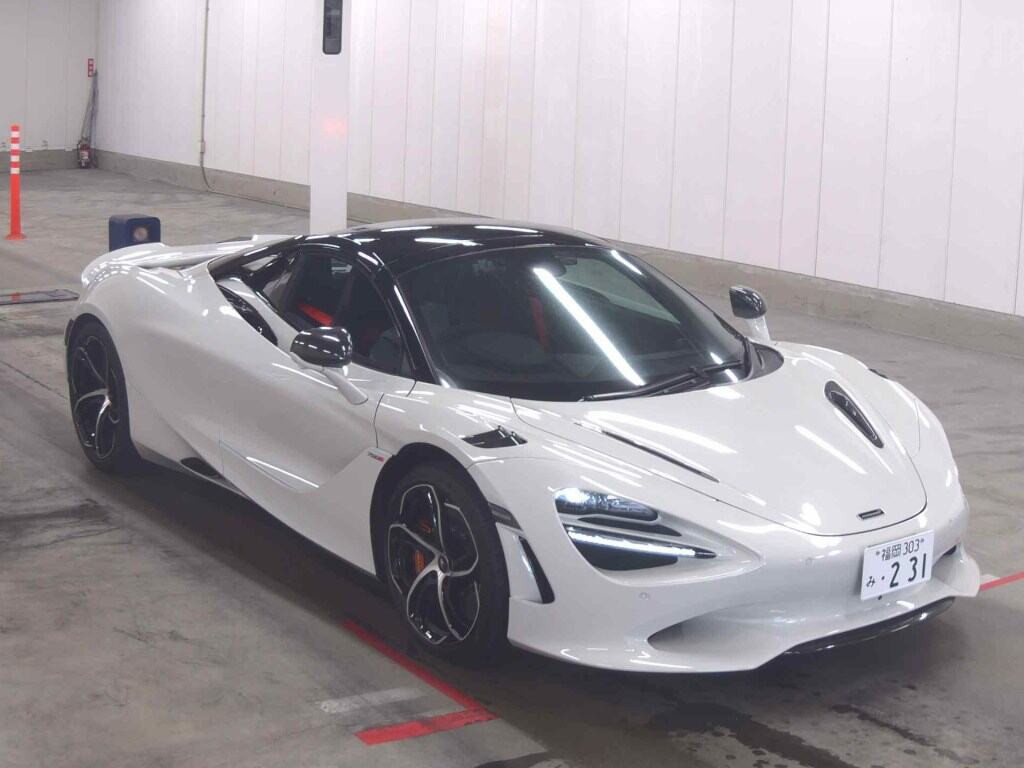 McLaren 750S Spider 2024 z aukcji japońskiej