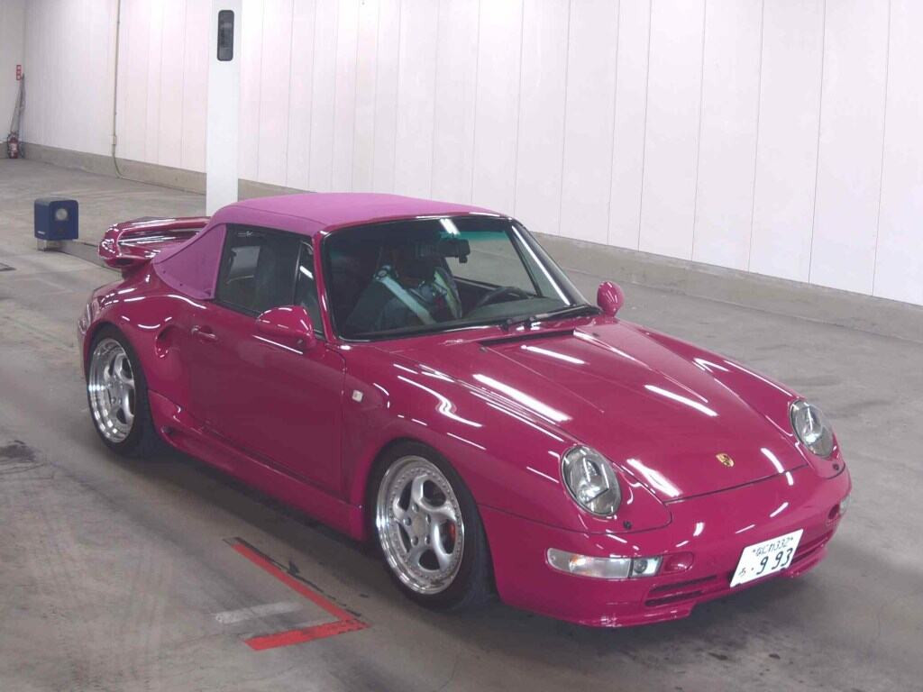 Porsche 911 1995 z aukcji japońskiej
