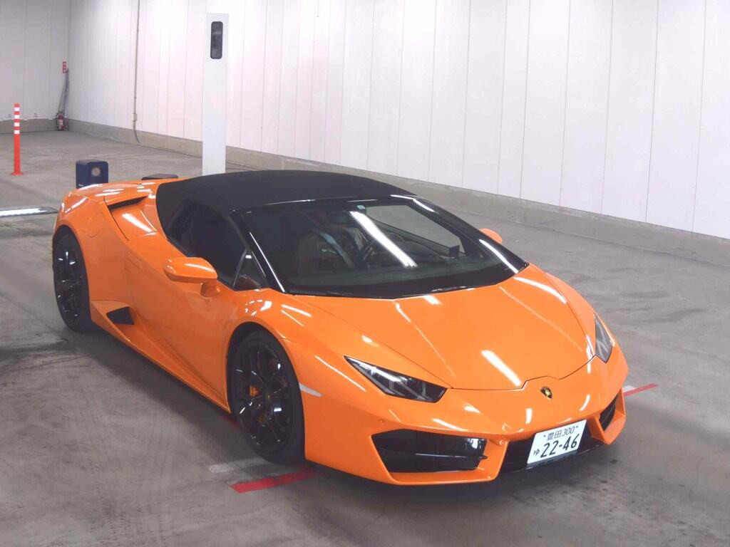 Lamborghini Huracan 2017 z aukcji japońskiej