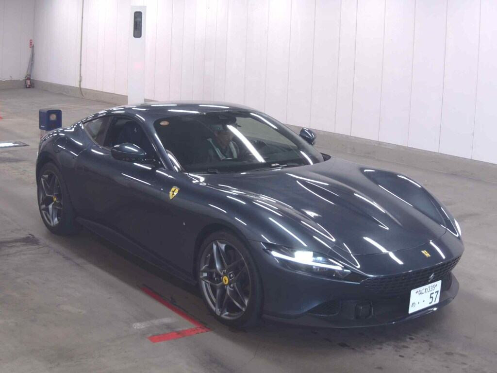Ferrari Roma 2021 z aukcji japońskiej