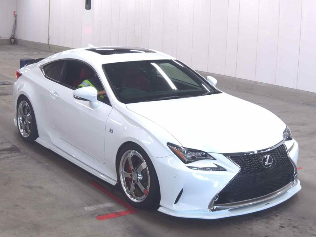 Lexus RC 2015 z aukcji japońskiej