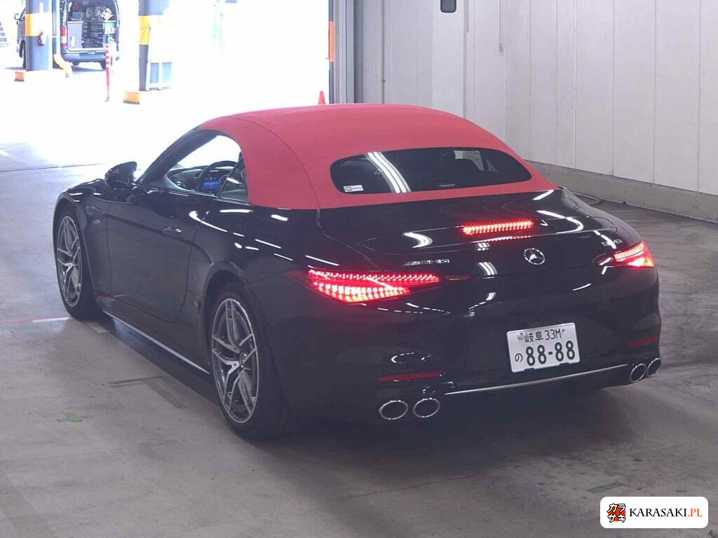 Mercedes AMG SL 2022 z aukcji japońskiej