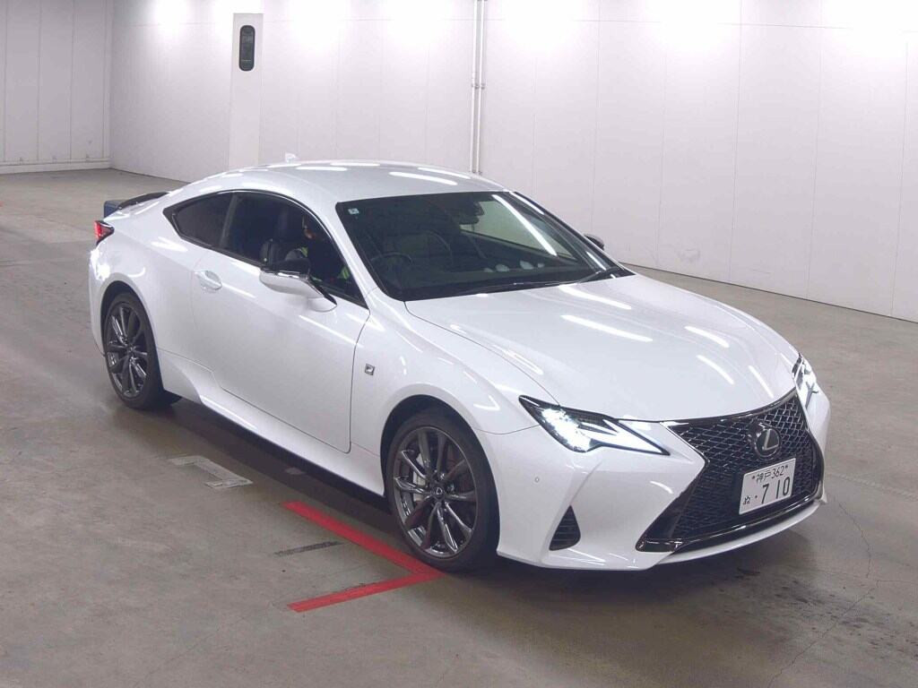 Lexus RC 2022 z aukcji japońskiej