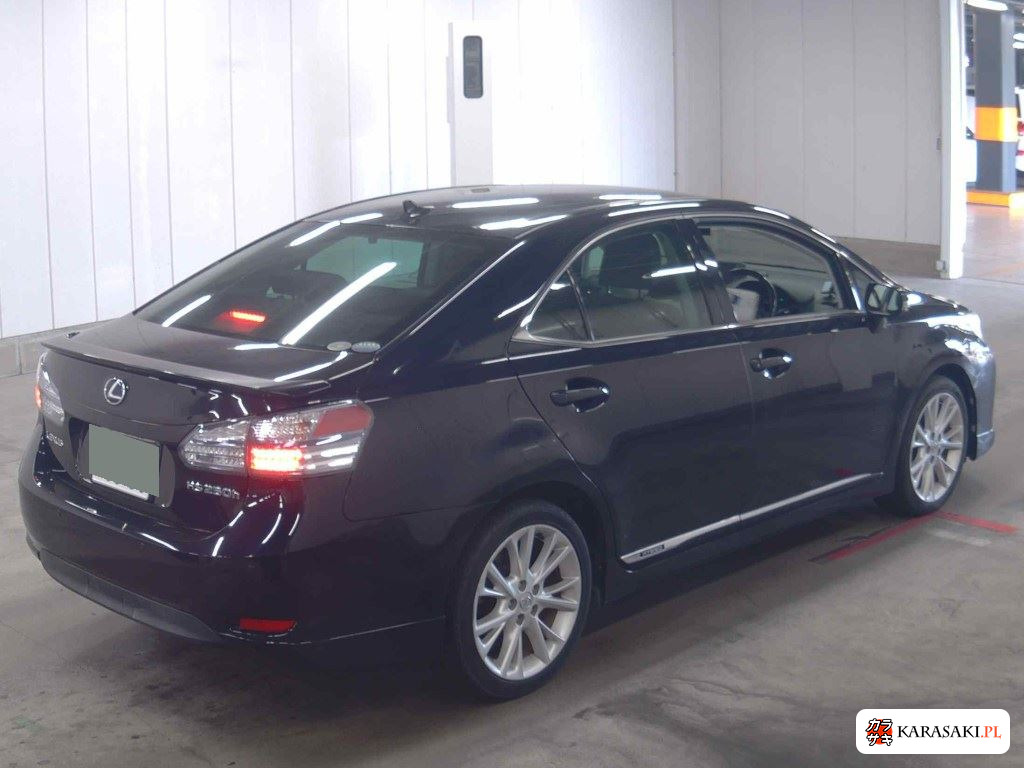 Lexus HS 2009 z aukcji japońskiej